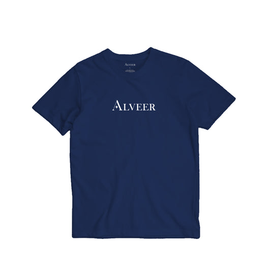 Alveer Men's HEAVY Tee Midnight Blue Made of high-quality 100% Cotton