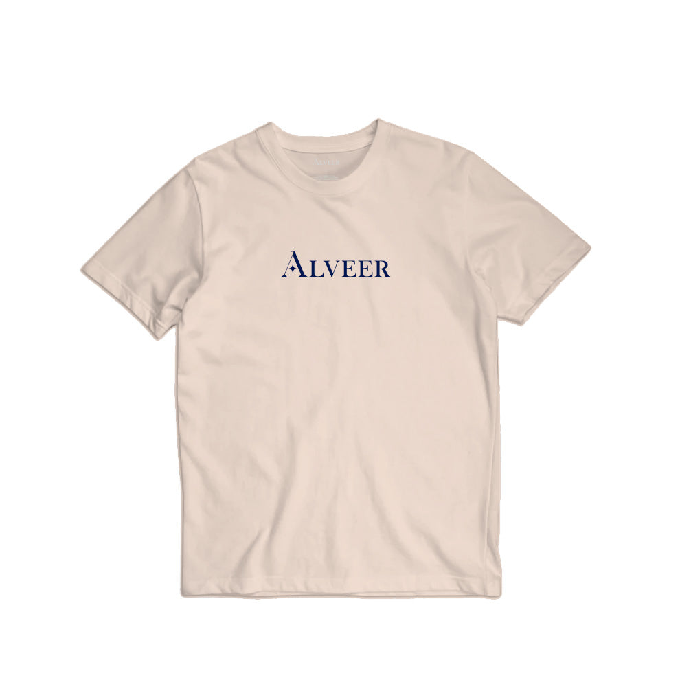 Alveer Cream Tee Men's Made of high-quality 100% cotton